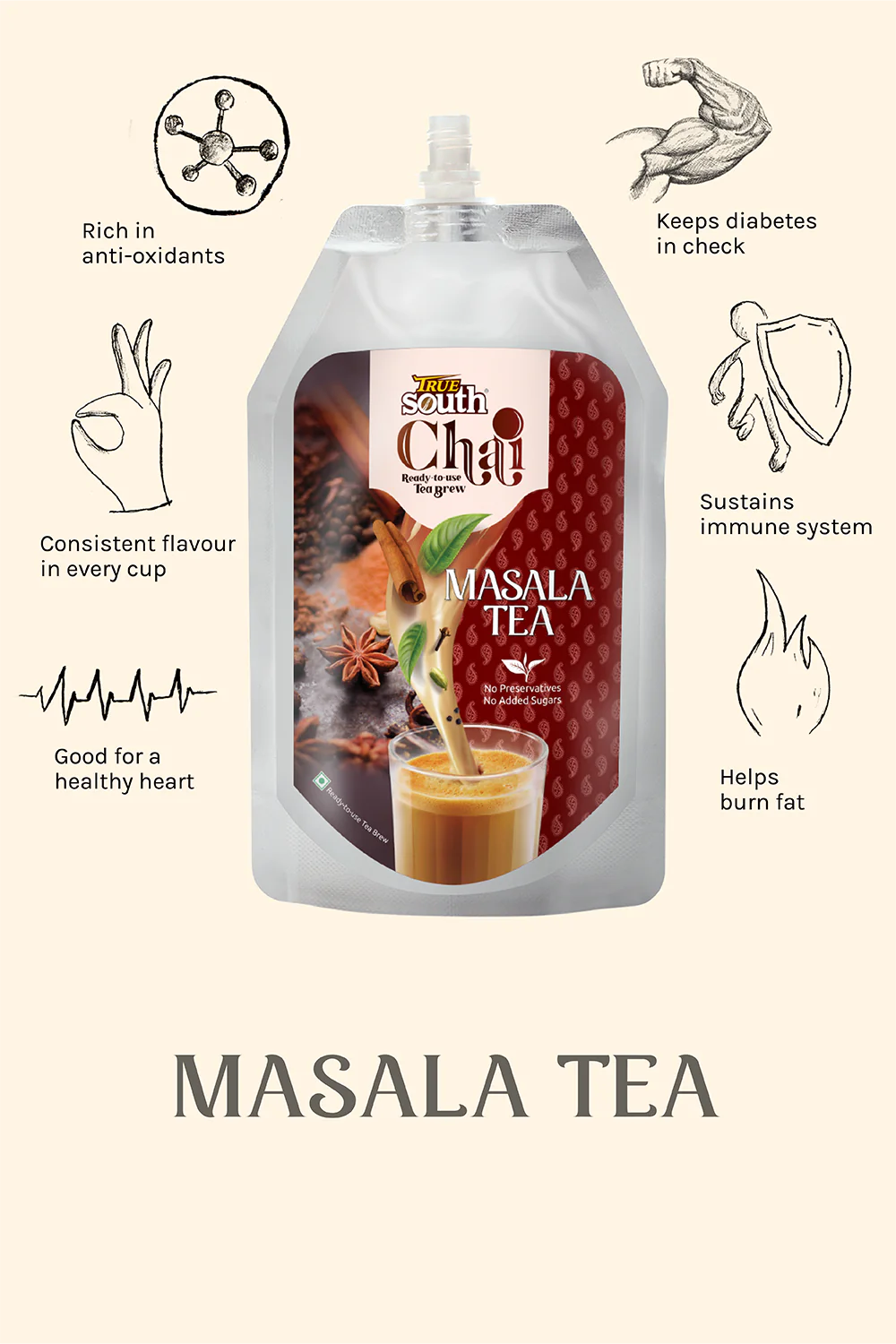 MASALA Ready-to-use Tea Brew